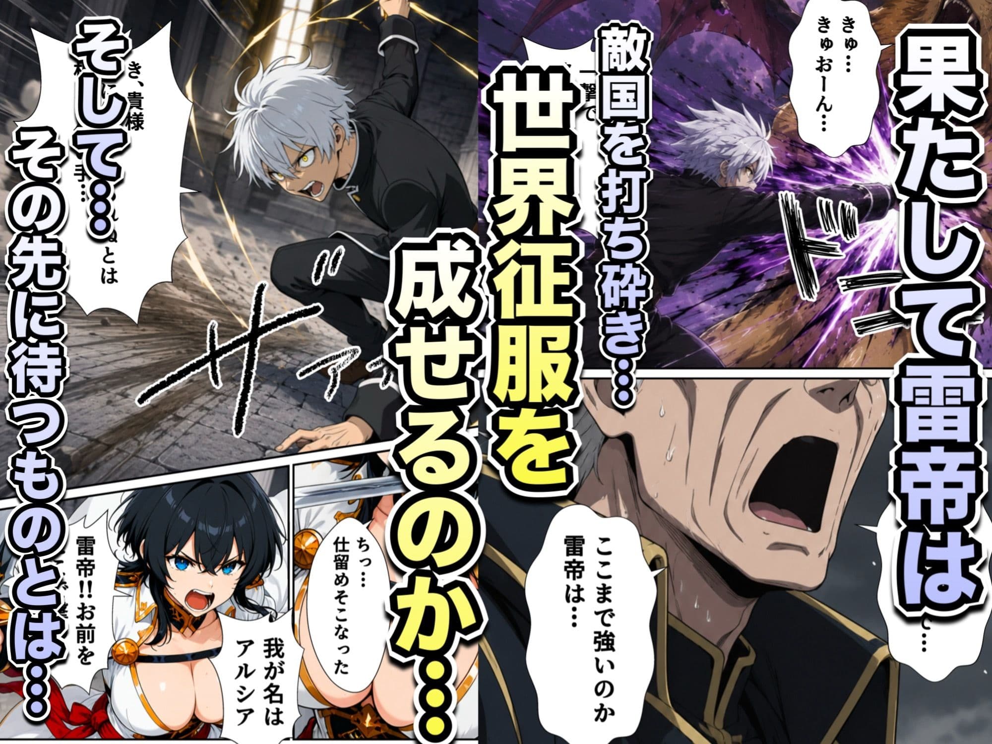 異世界召喚された最弱の雷魔法使い、体術で無双しまくり国へ復讐し、女全員を性奴●にした話2 サンプル 9