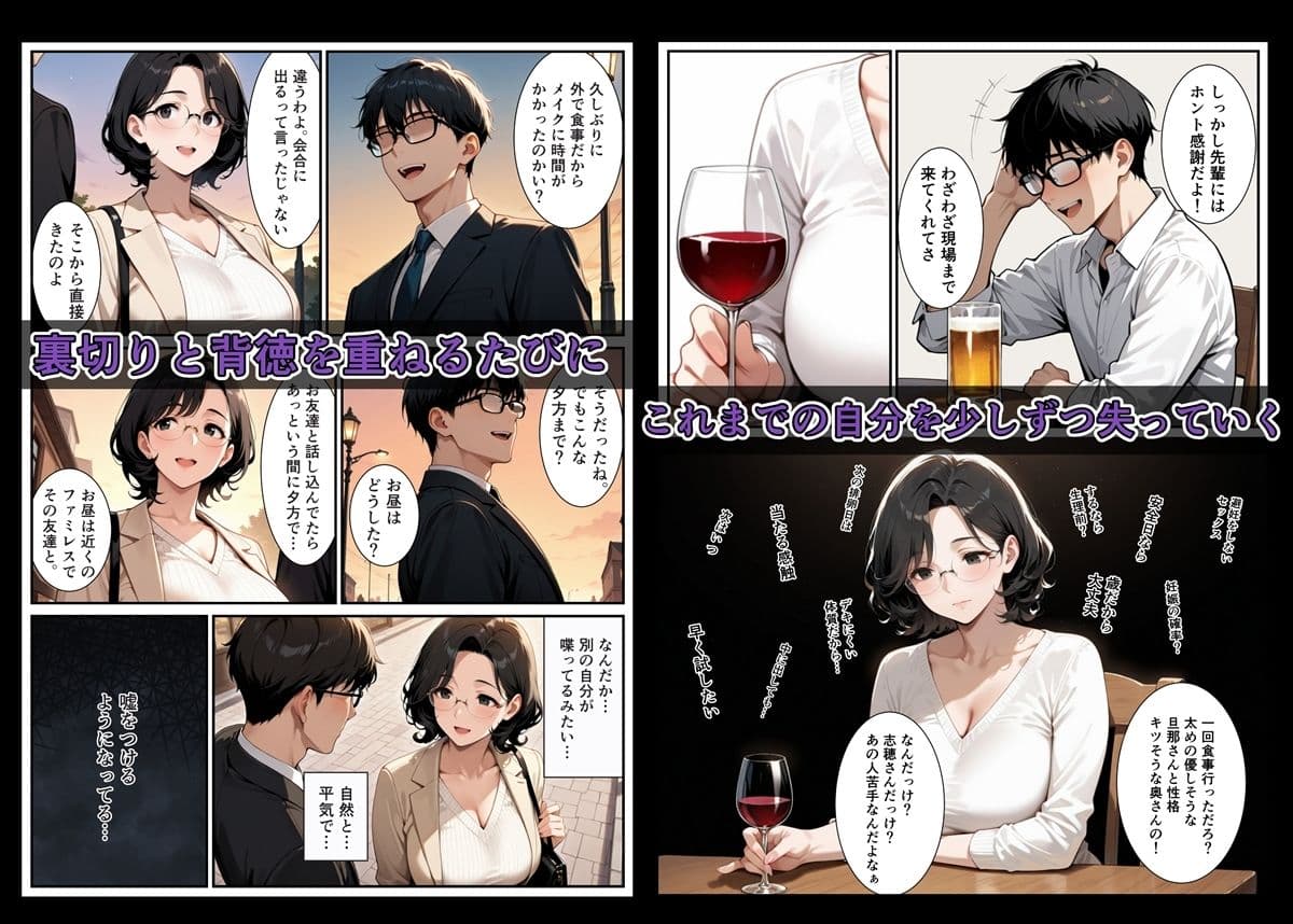 宗〇の勧誘に来た人妻をめちゃくちゃ寝取ったクズ男2 サンプル 6