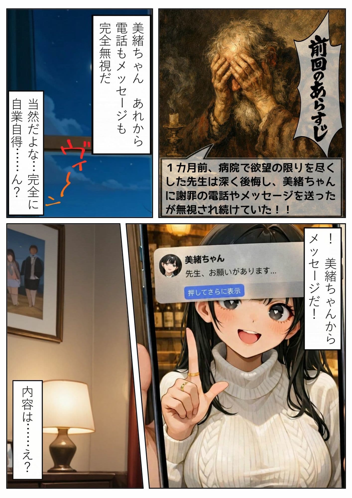 昔の教え子NTR 第3話「未来への決断」 サンプル 1