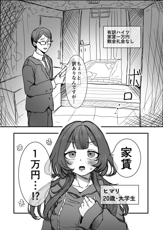 家賃1万円の訳あり物件 サンプル 3
