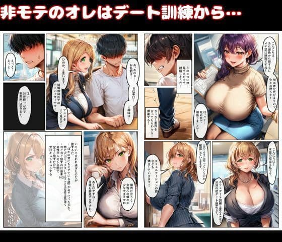 巨乳で人妻の婚活アドバイザーとのデート訓練で童貞奪われた話 サンプル 2