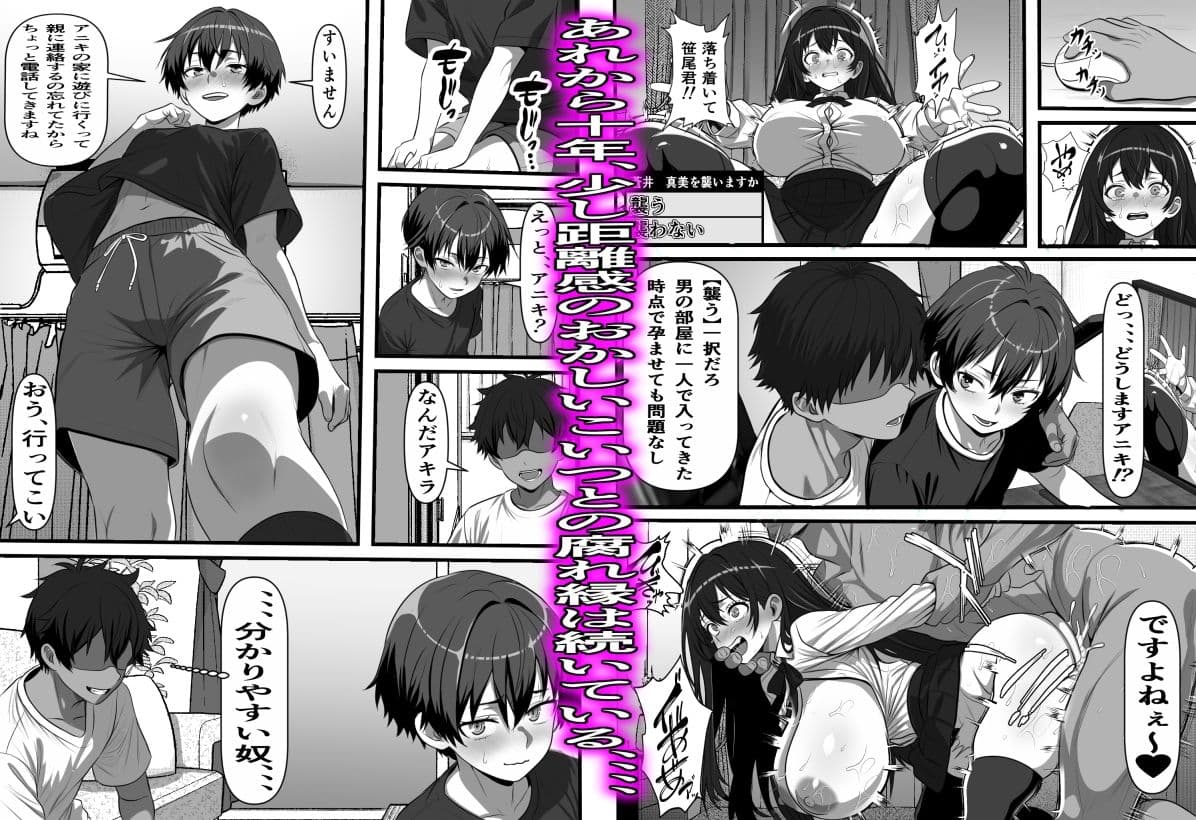 男だと思い込んでいた俺に絶対服従の自称俺の舎弟が日に日にドスケベオナホボディに成長していくのだが、、、 サンプル 2