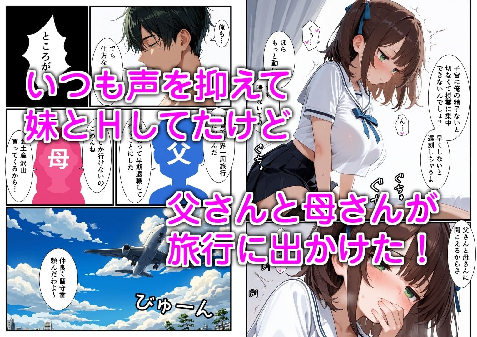 妹と恋人ごっこ 交尾ごっこ4 〜コスプレえっち編〜 サンプル 1