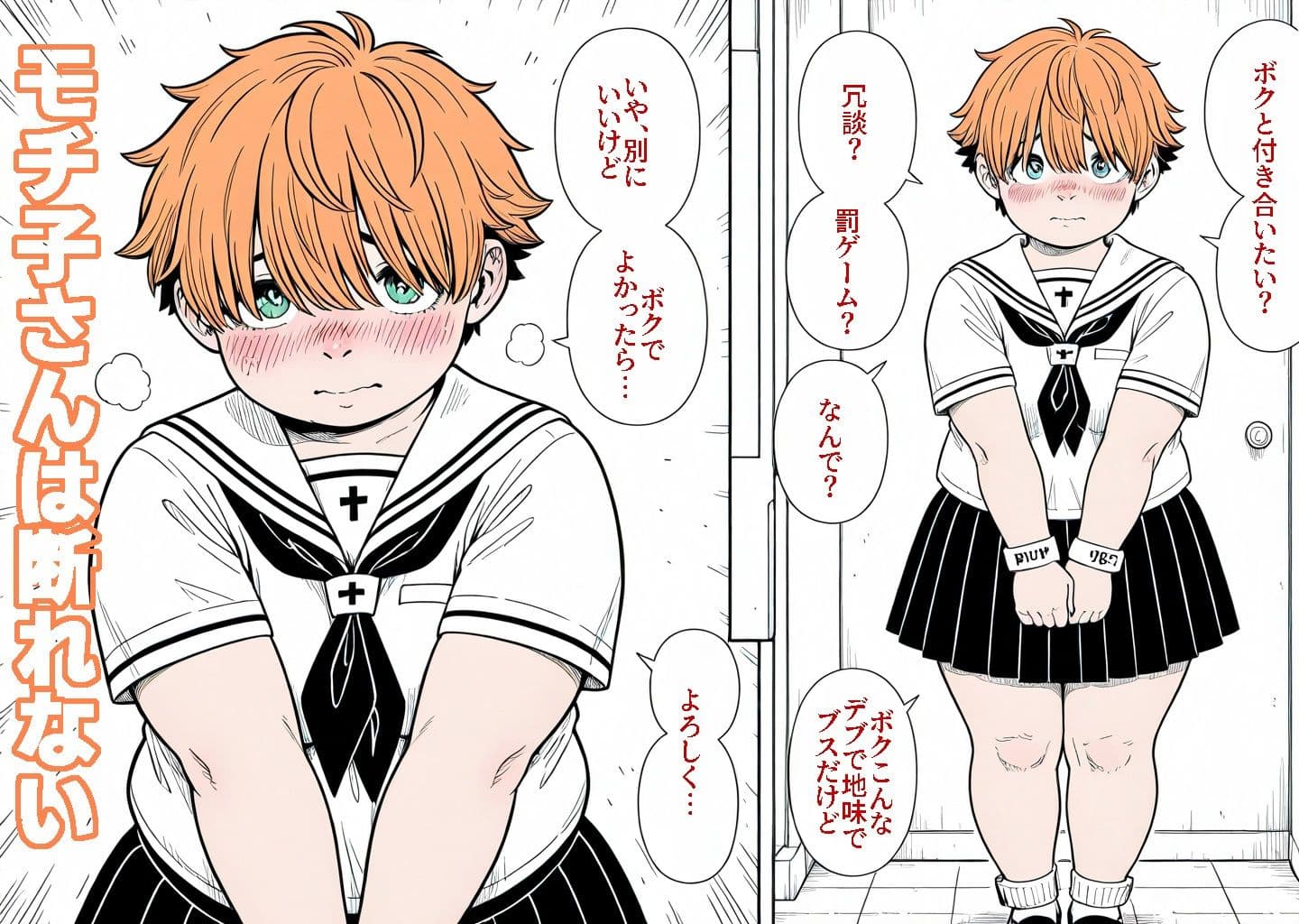 モチ子さんは断れない サンプル 1