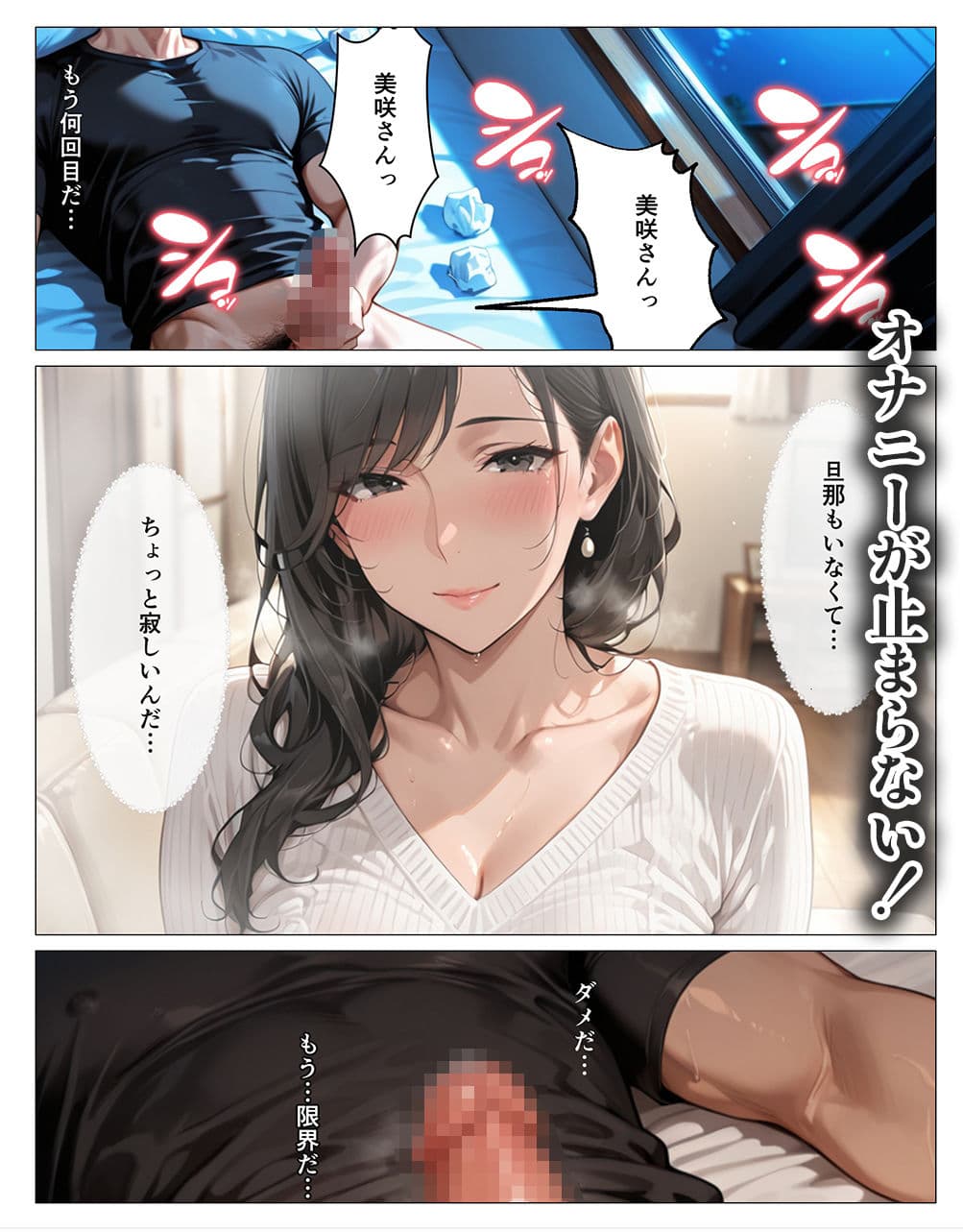 清楚だと思っていた人妻大家は欲求不満でビッチビチだった サンプル 3