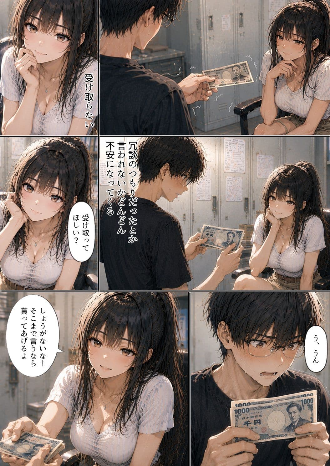 バイトの後輩に少しずつ歪められる話#1 サンプル 4