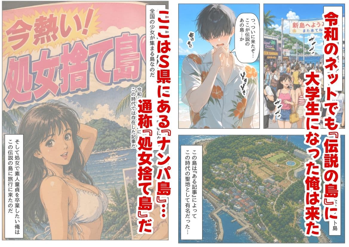 『処女捨て島』昭和に俺が転生したらエロすぎた史実 サンプル 2