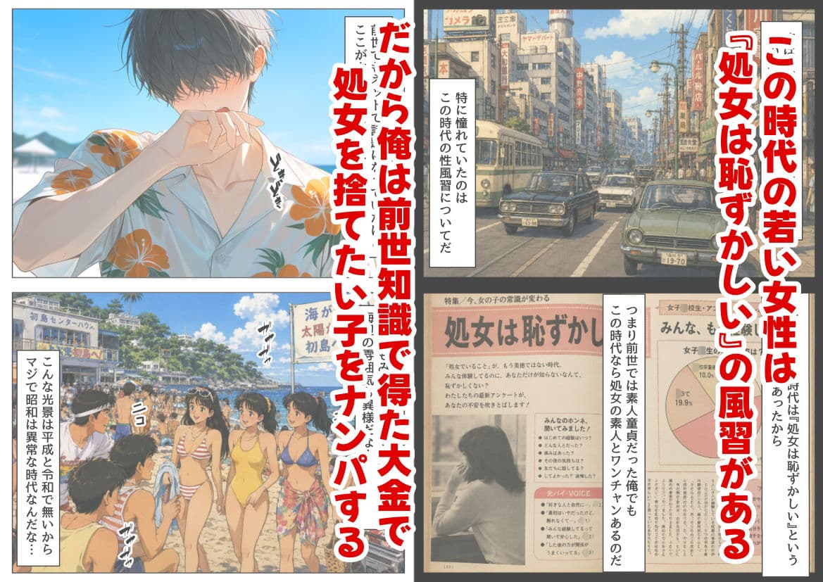 『処女捨て島』昭和に俺が転生したらエロすぎた史実 サンプル 3