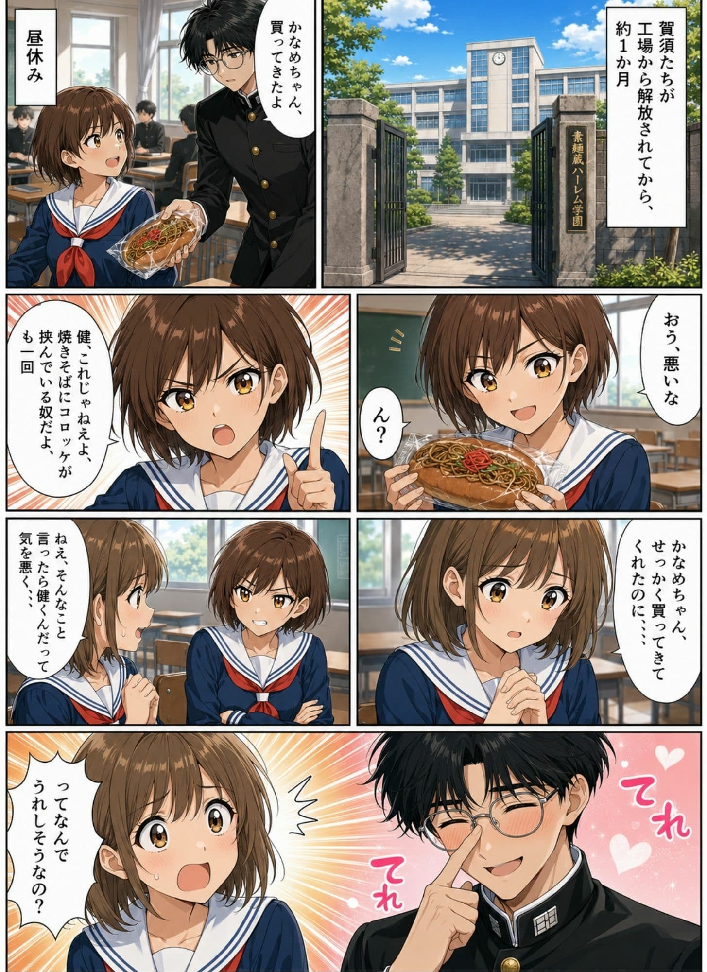 ときめきハーレム学園へようこそ7 サンプル 1