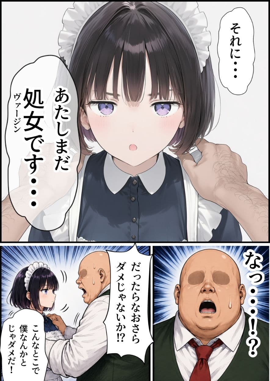 セックスしないと出られない部屋にジト目メイドさんと閉じ込められたんだが・・・ サンプル 5