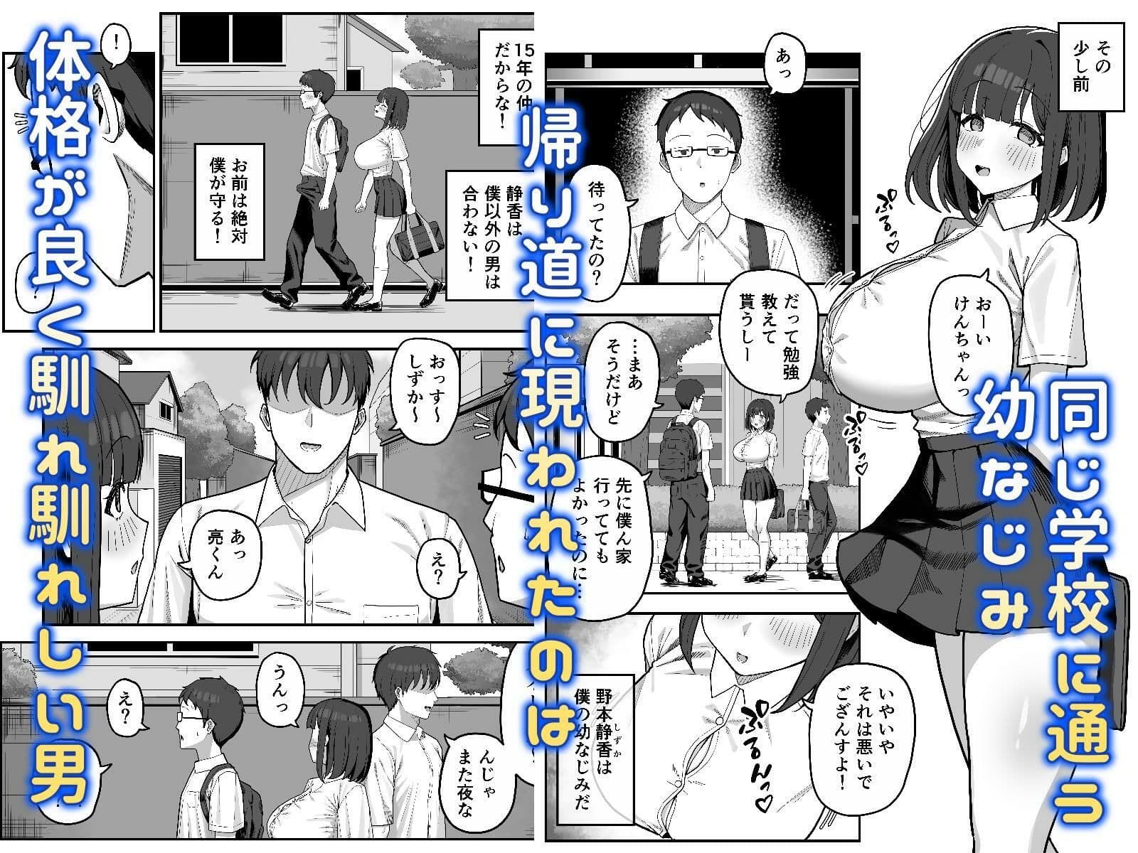 頭のゆるい幼なじみがヤリチン男に孕まされるまで サンプル 1