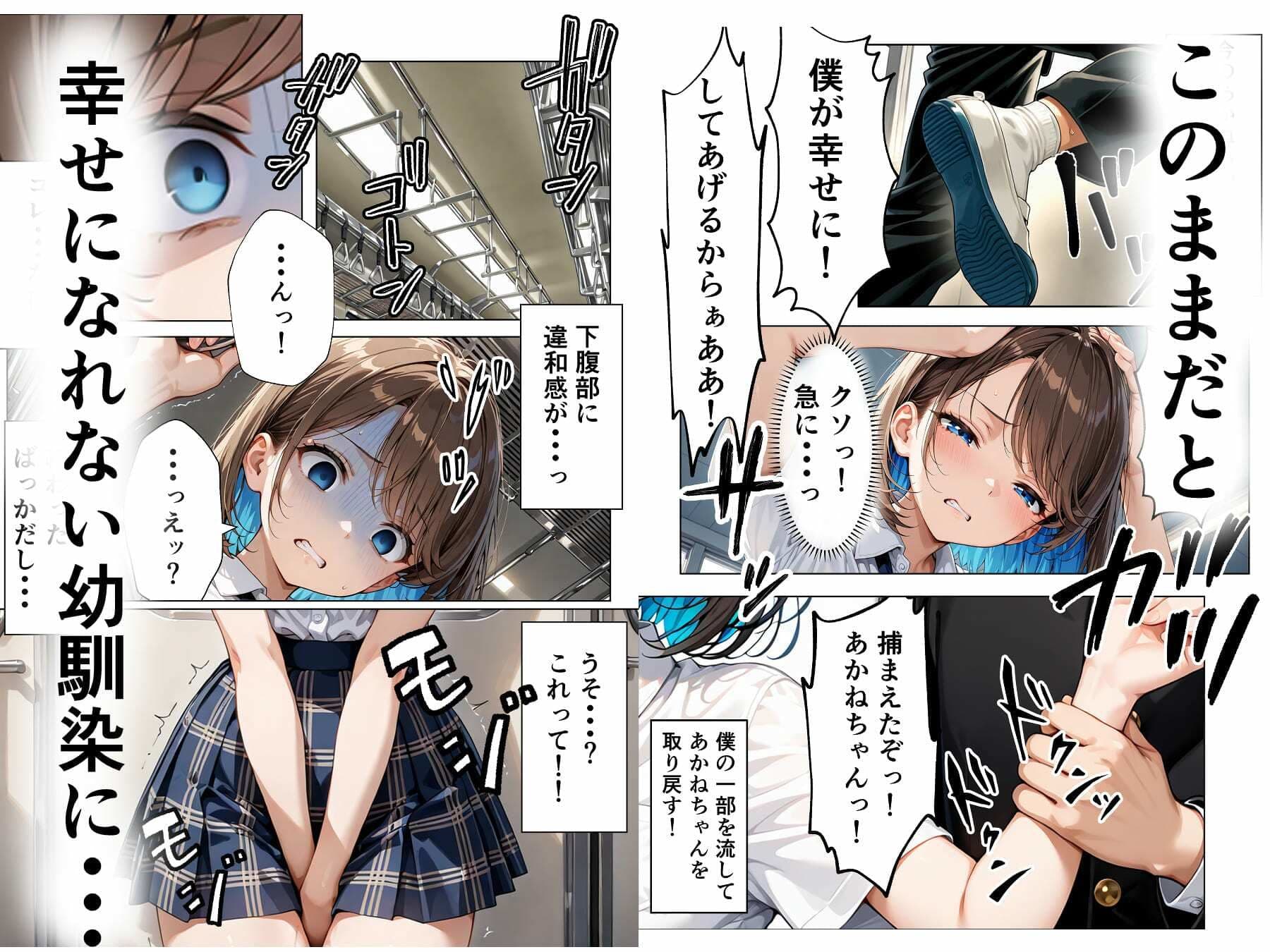 学園排泄  幼馴染がいじめるので人格排泄して幸せになります サンプル 2