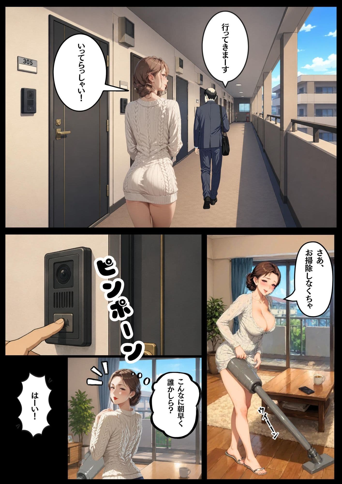 人妻は若いオスに夢中 サンプル 3