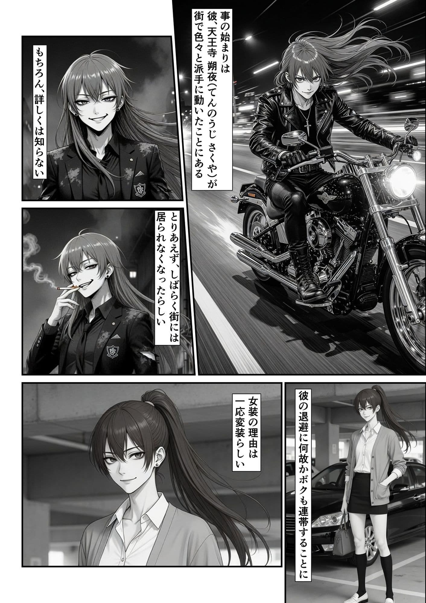 不良少年（嫁）と旅行に行く サンプル 4