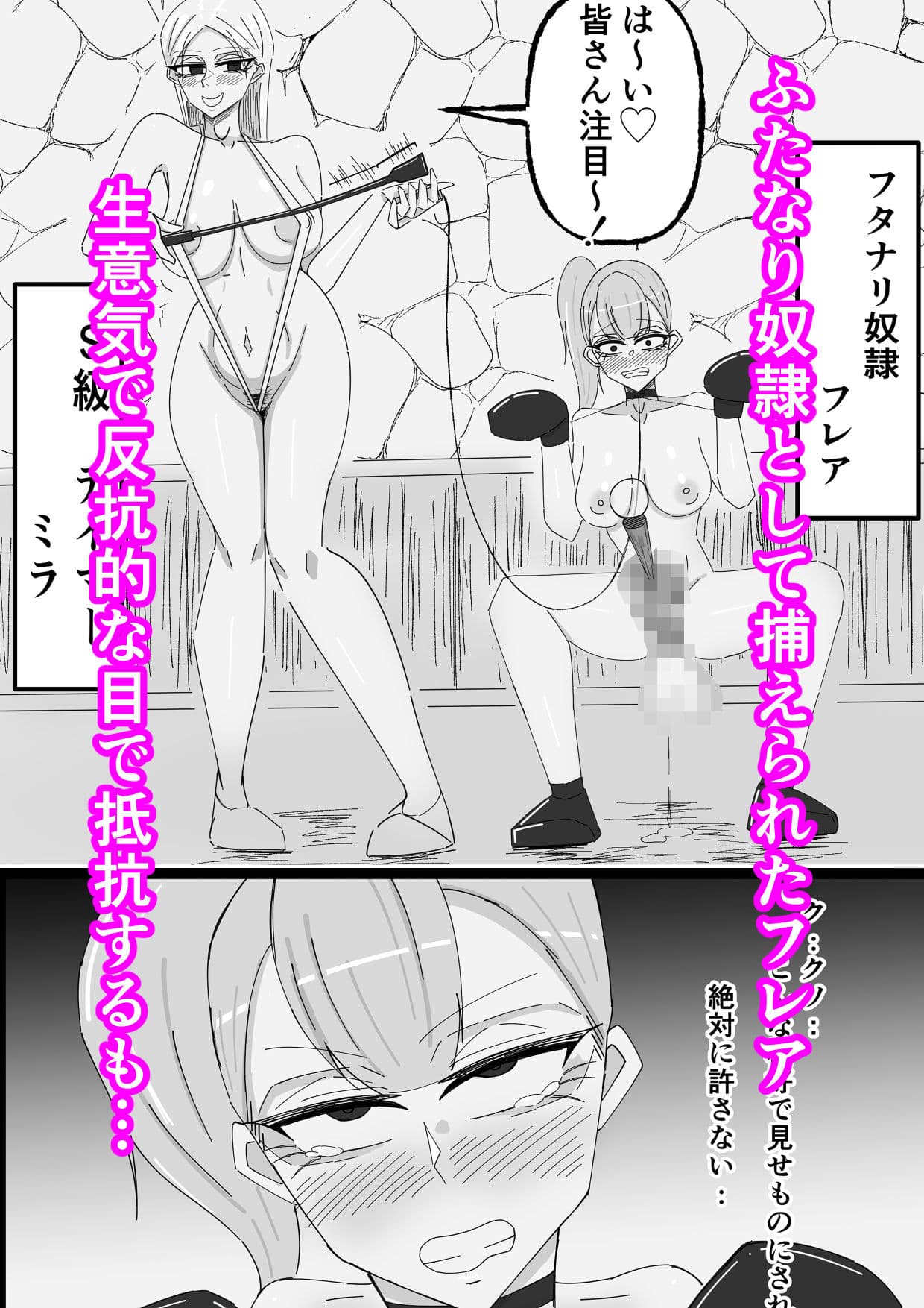 ドS級冒険者テイマーに調教されたふたなりちゃんはダンジョン攻略に使われます サンプル 3