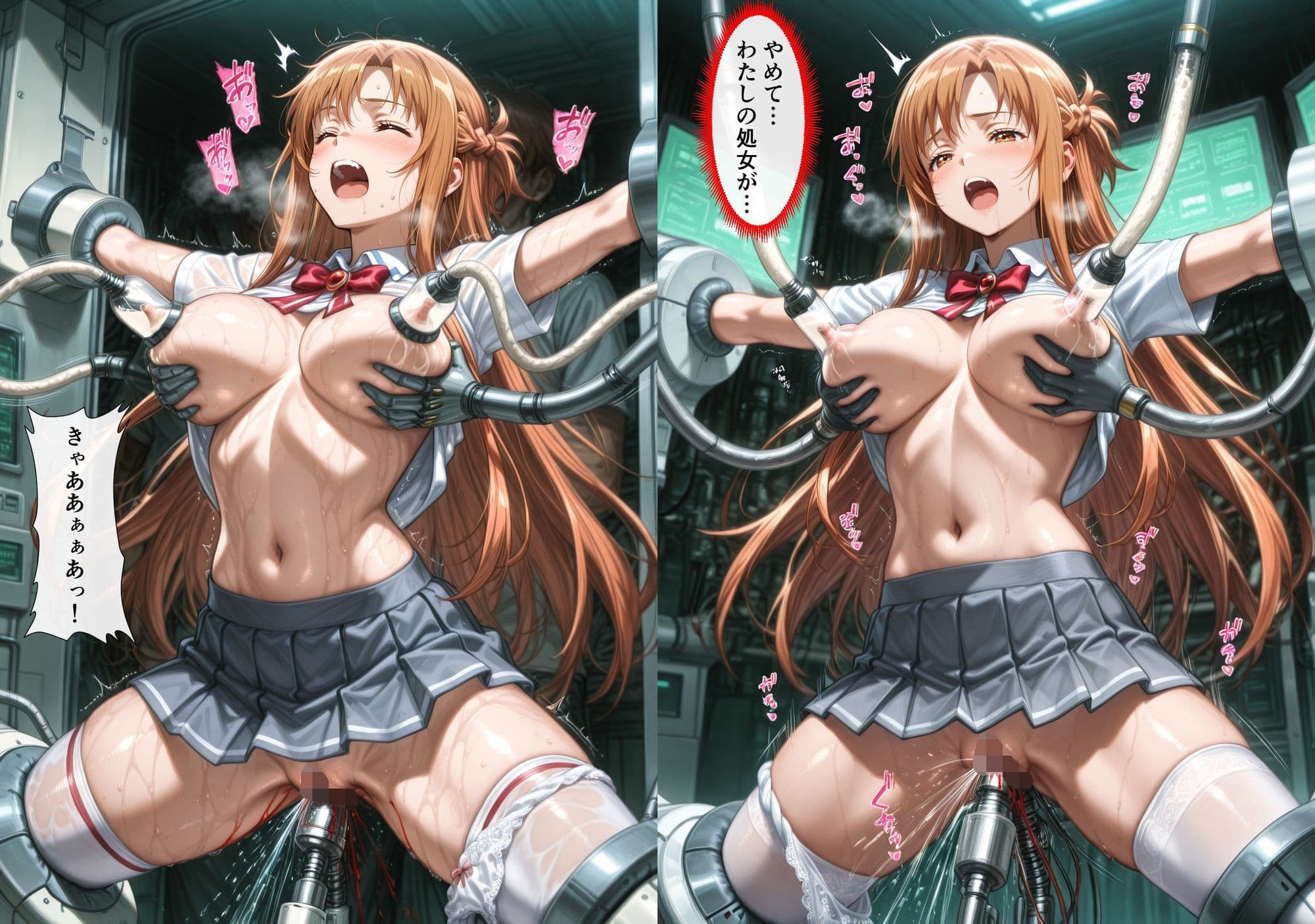 敗北して監禁されたア〇ナ サンプル 6