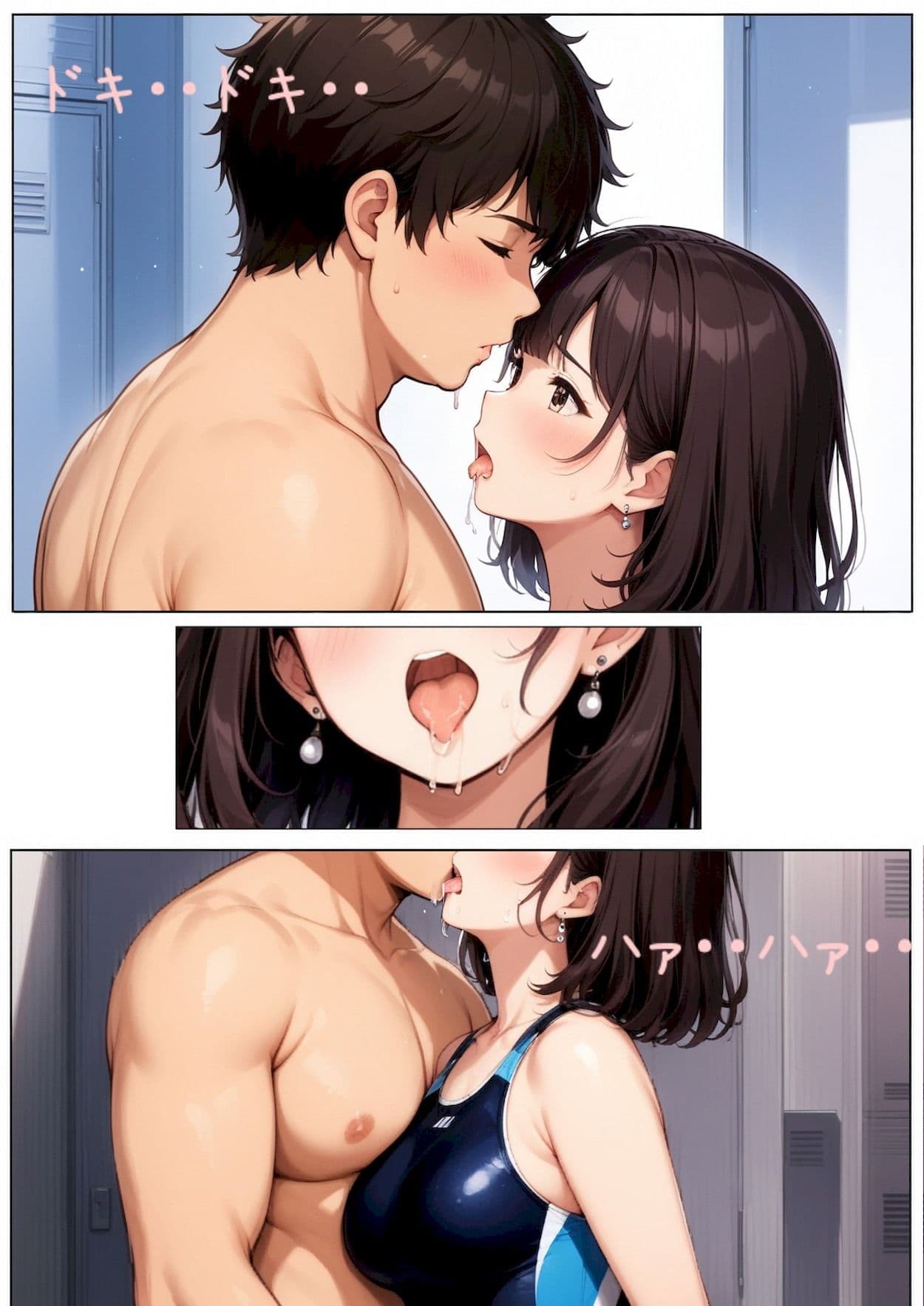 競泳水着は着たままがいい！！ サンプル 4