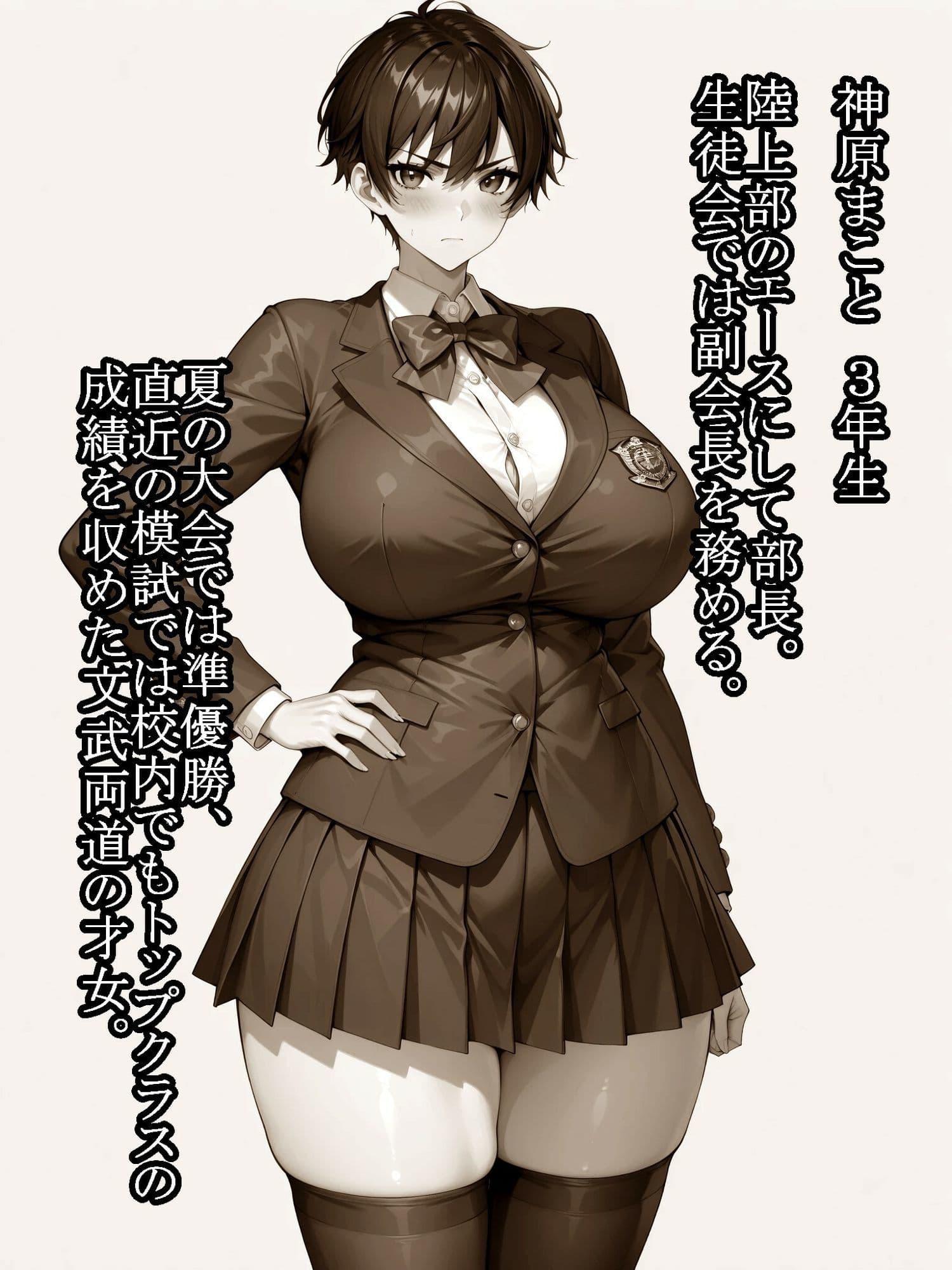 ボーイッシュな彼女を肉便器に堕とすまで サンプル 1