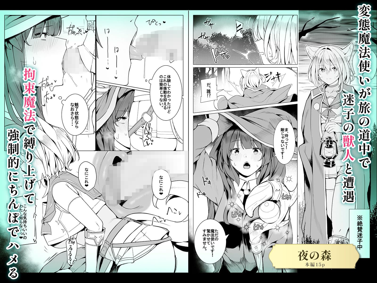 【6作品収録】ふたなり短編作品集【JK、魔法使い、獣人】 サンプル 4