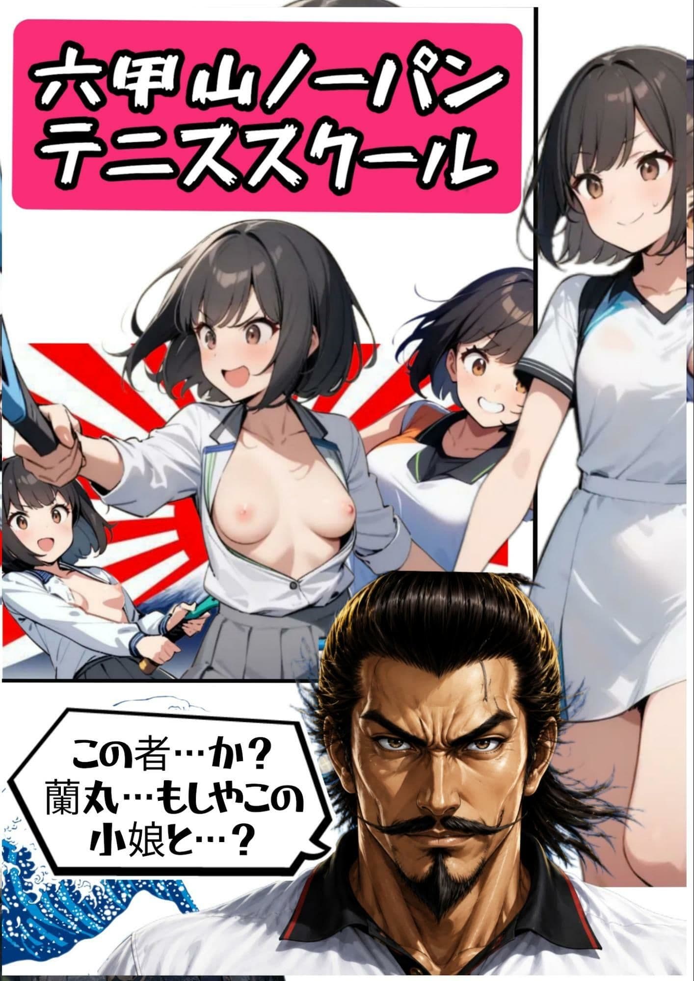 サイバーパンク道頓堀・六甲山ノーパンテニススクール サンプル 6