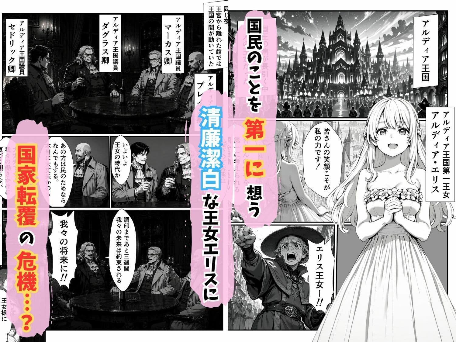 清廉潔白な王女様が俺のモノになるらしい サンプル 1