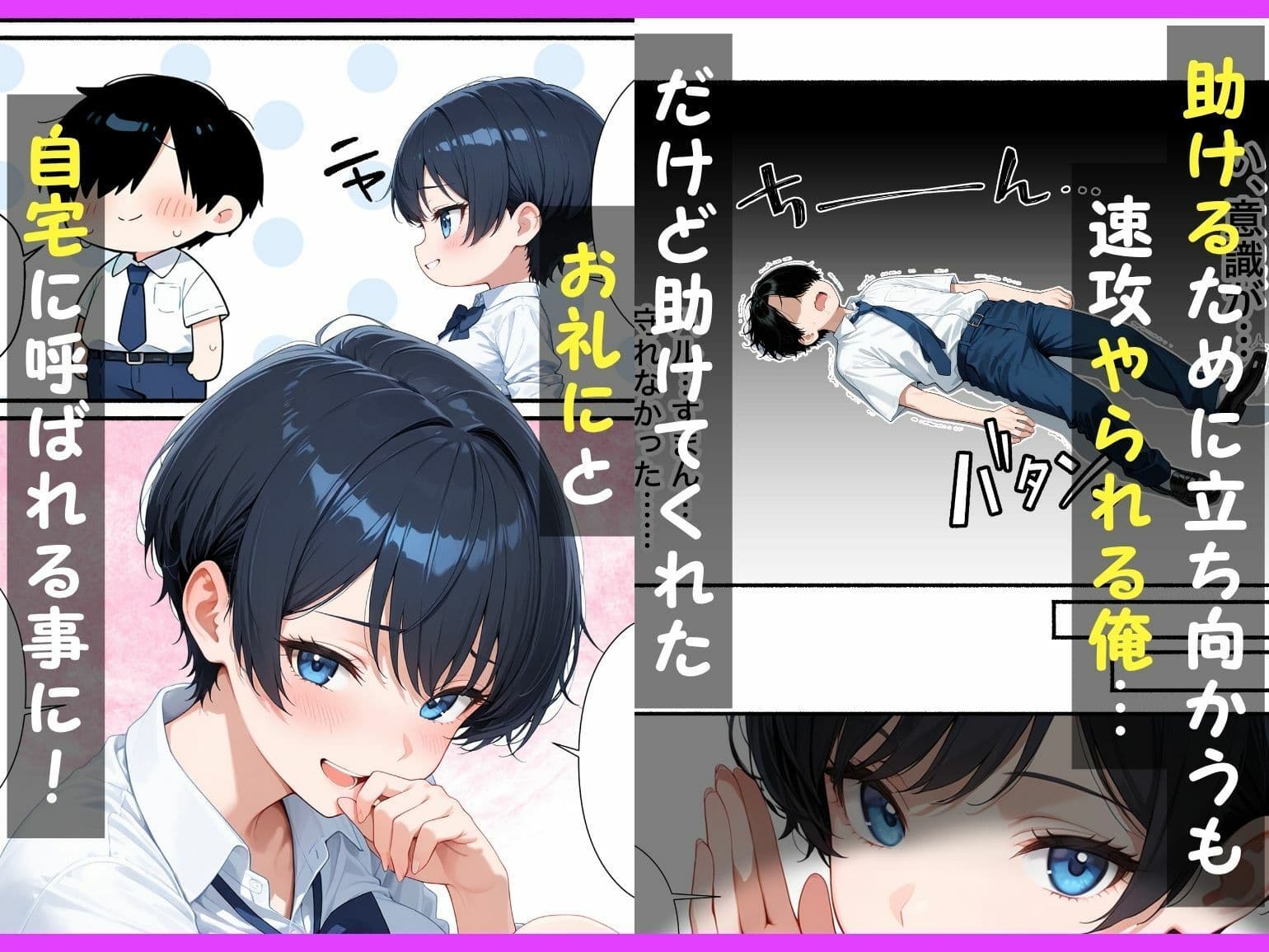 無自覚なボーイッシュ同級生が誘惑してくるから告白してイチャラブエッチした話 サンプル 3