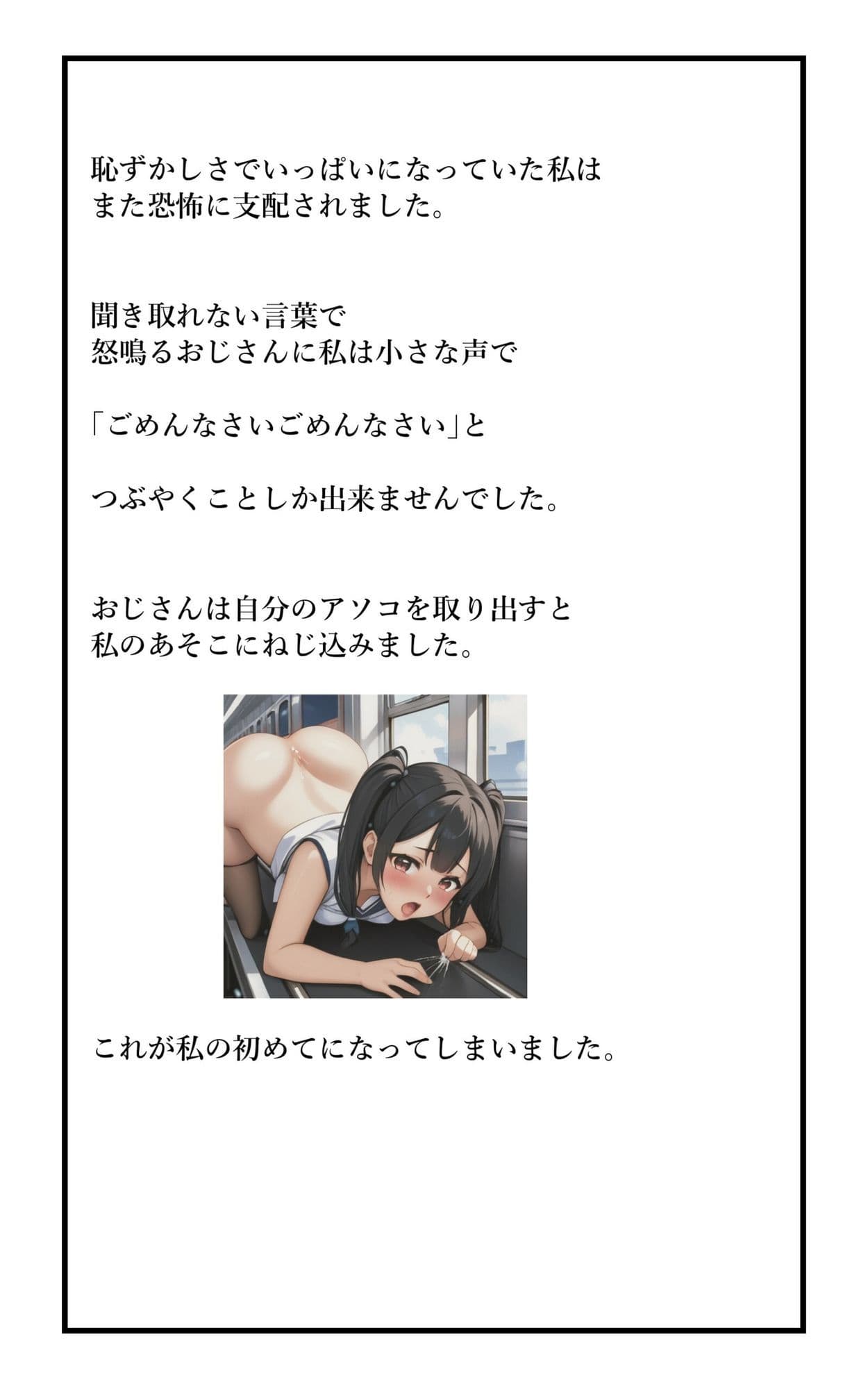 実録！人には言えない性体験  電車で無理矢理 サンプル 4