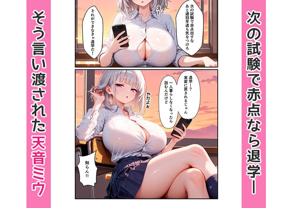 性に無関心なダウナーギャルと中出しセックスした話 サンプル 1