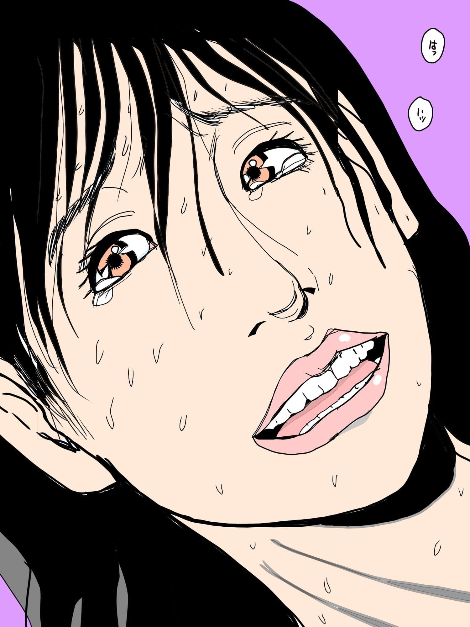 夫を見つめながらハメいかされる人の妻 サンプル 3
