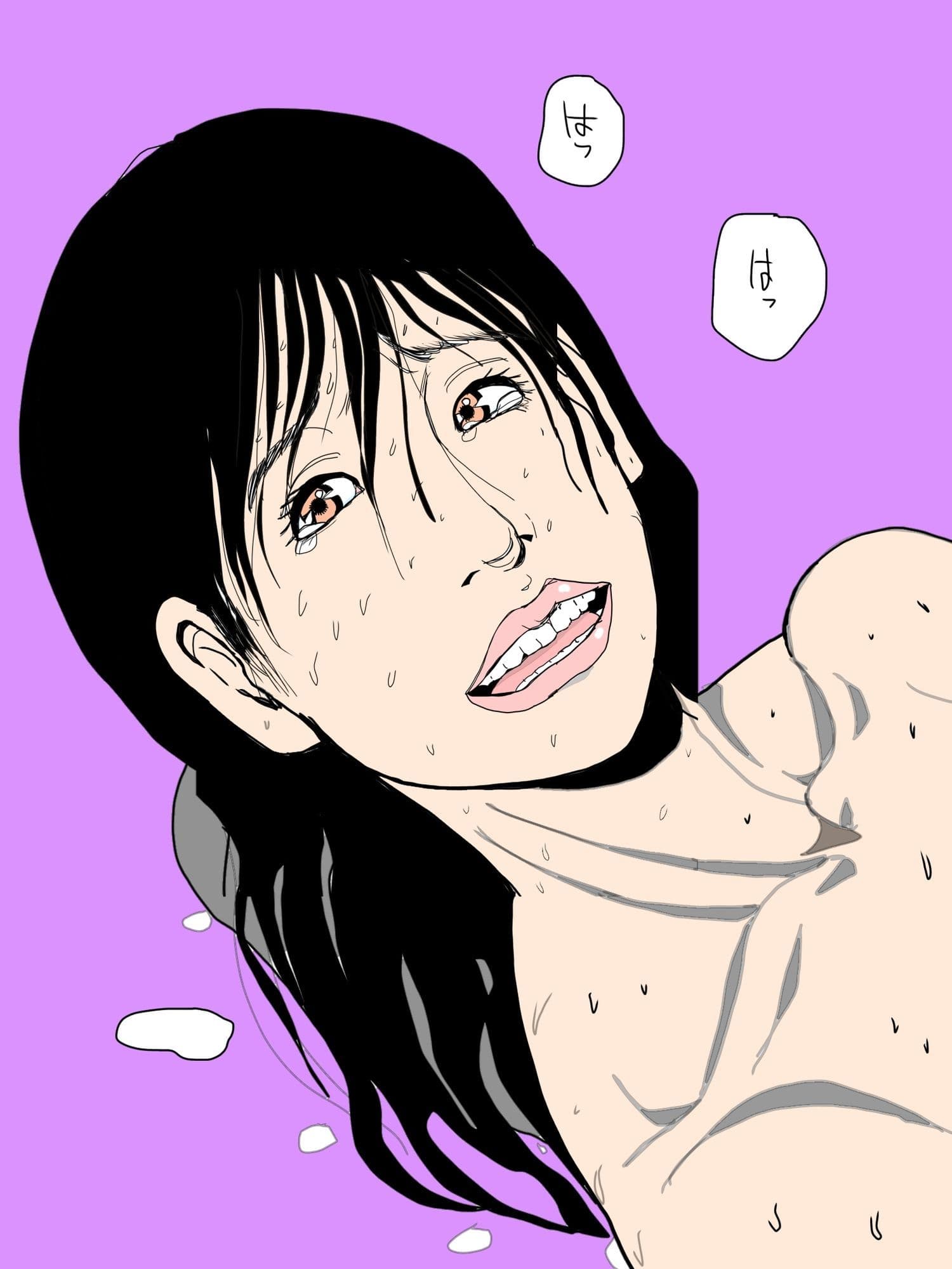 夫を見つめながらハメいかされる人の妻 サンプル 4