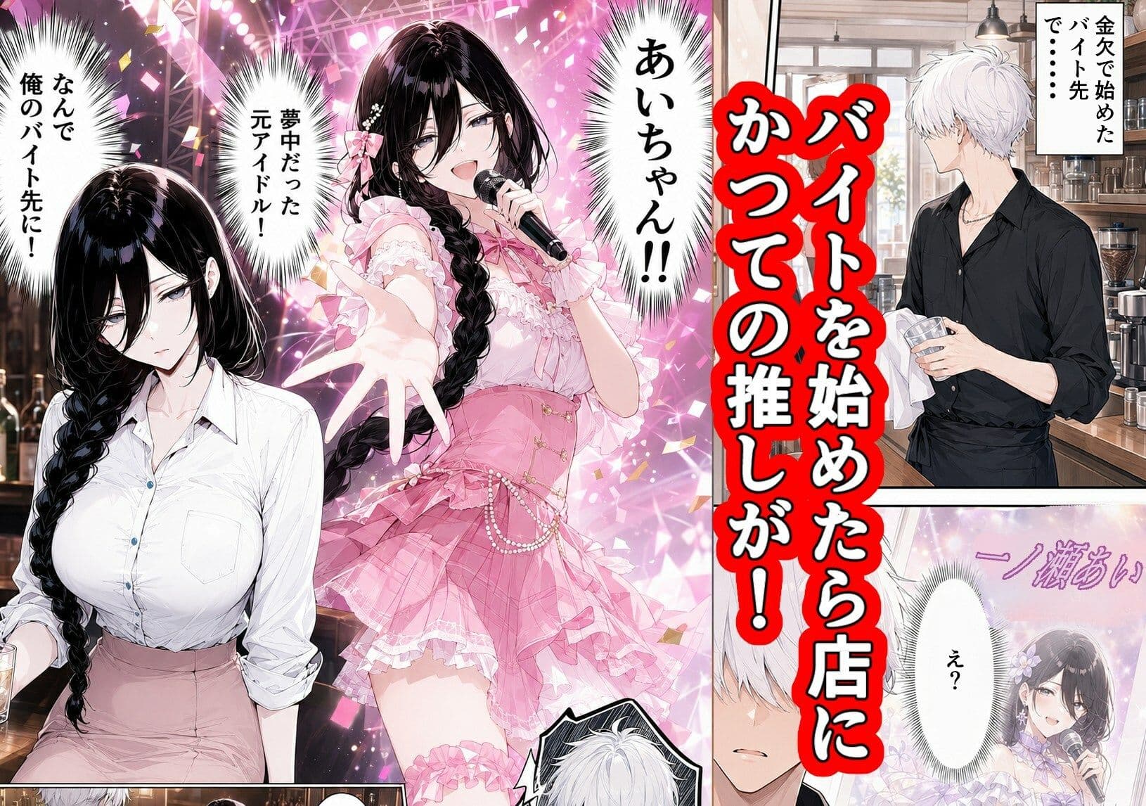 俺の推しアイドル（引退）がバイト先に通って来るので中出しHで本当の嫁にする サンプル 1