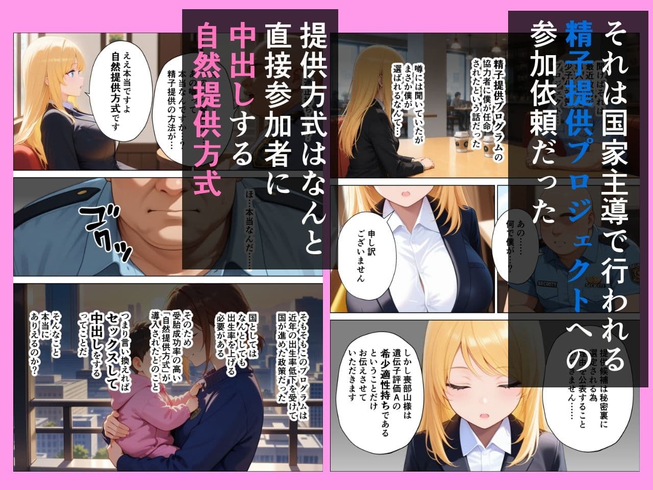 精子提供プロジェクト 昔あこがれだったあの子にぼくの子種を提供した話 サンプル 2
