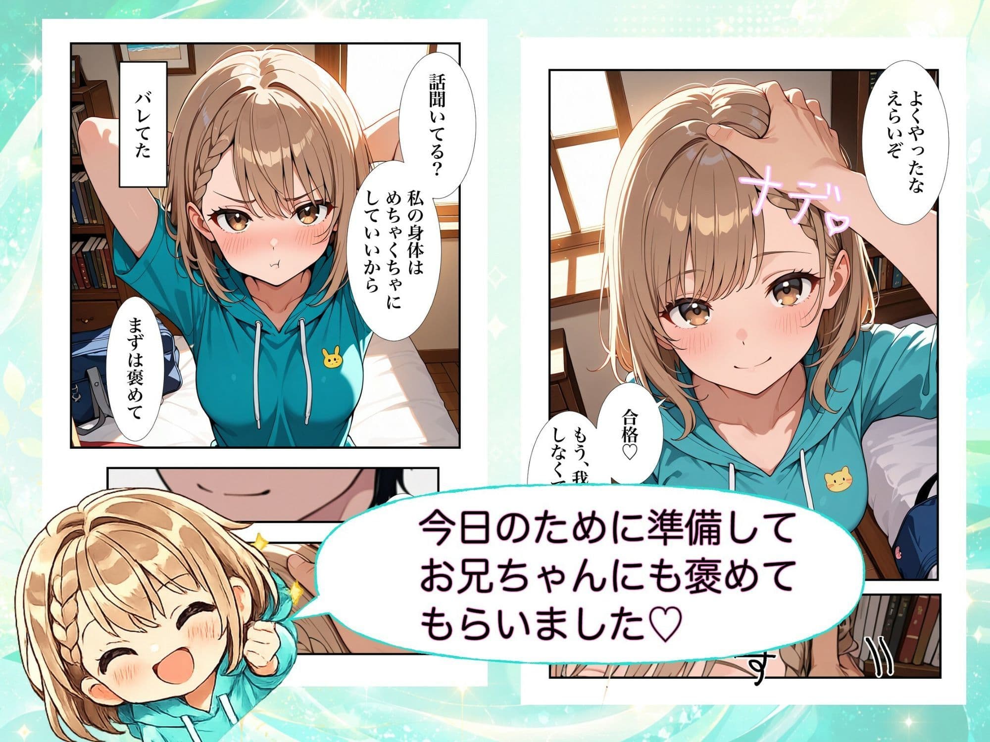 ブラコン妹ちゃんとでかちんお兄ちゃん サンプル 3