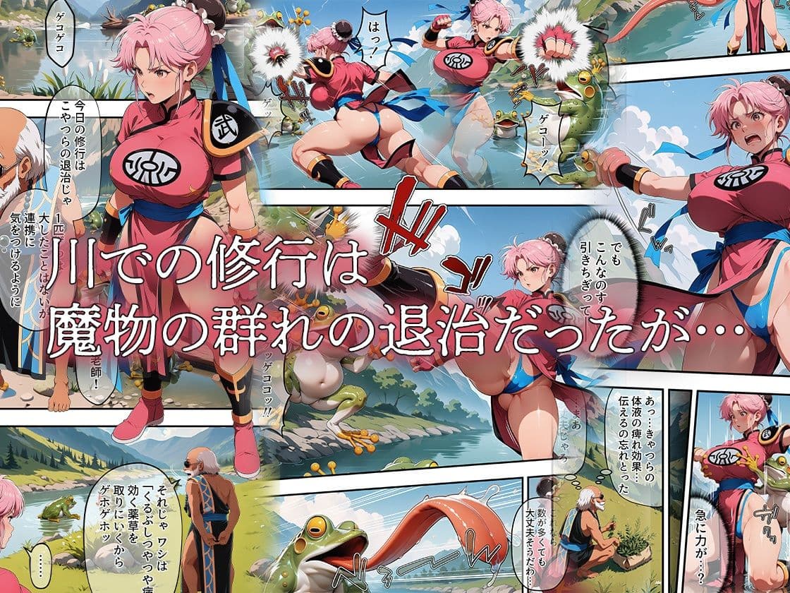 武闘家ムスメ、修行中…!?の巻 サンプル 7