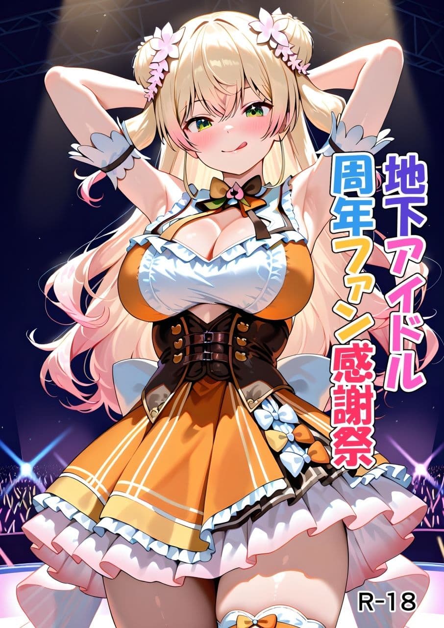 地下アイドル周年ファン感謝祭（桃●ね●） サンプル 1