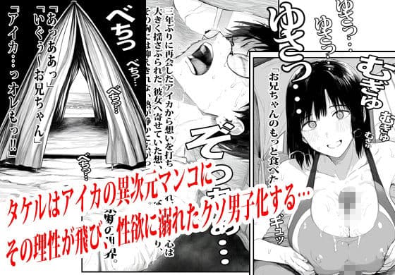 妹と久々に再会したので流れでテントの中でヤった。 サンプル 10