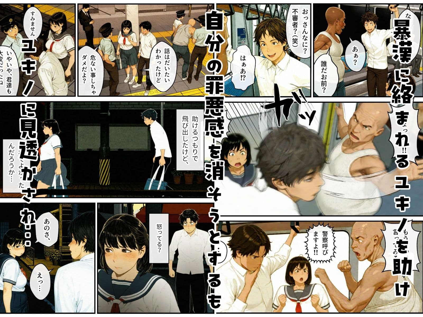 ポチャで体臭キツイ幼馴染とラブラブ仲直りセックス！？ サンプル 5