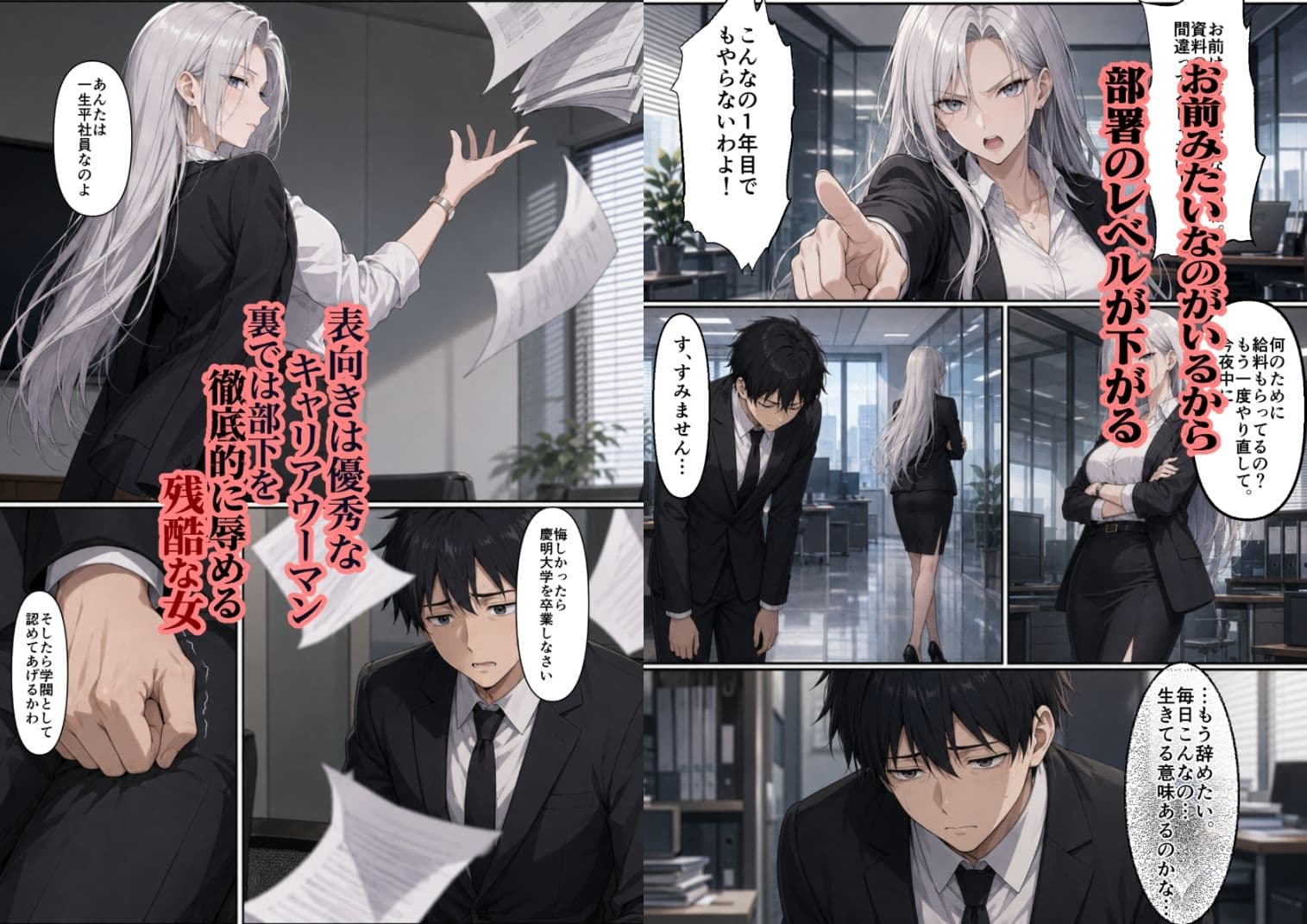 復讐催●アプリ 〜女上司を徹底的に堕とす〜 サンプル 1