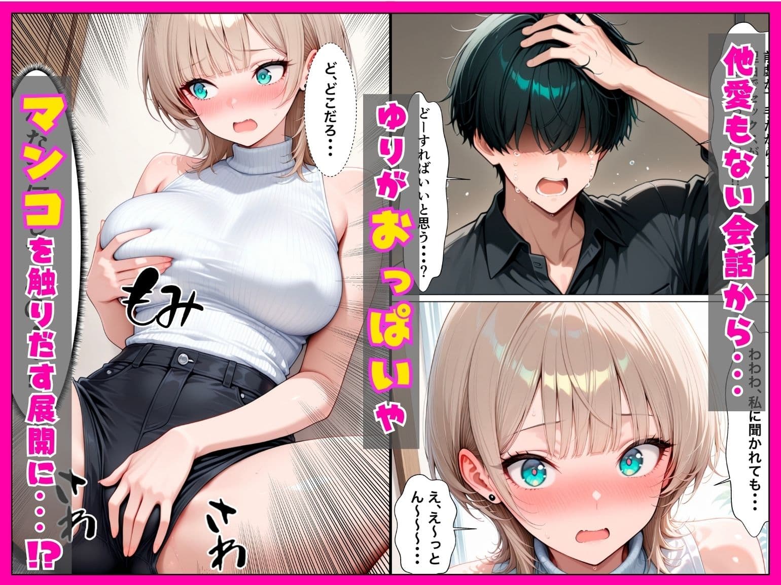 巨乳に成長した幼馴染ギャルとイチャラブ本気セックスした話 サンプル 5