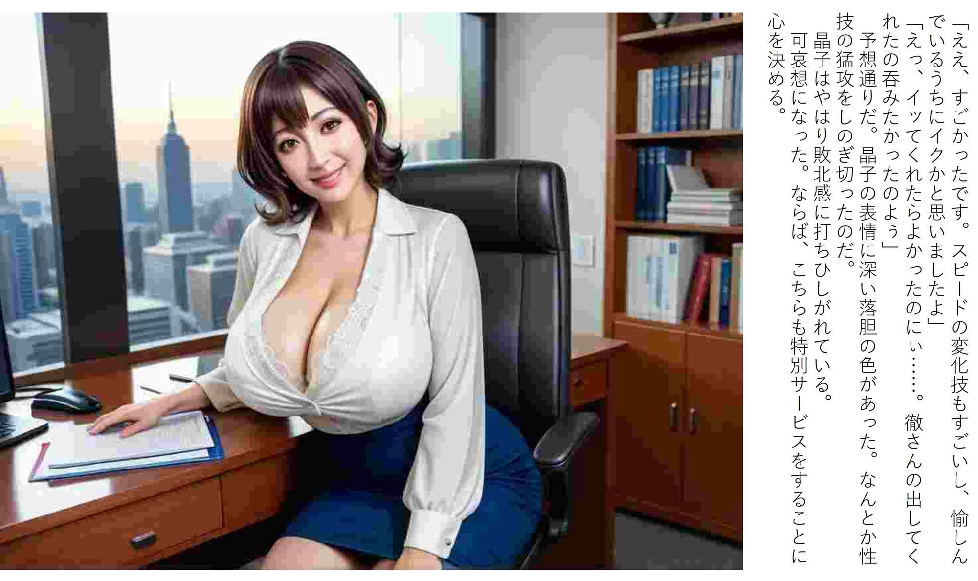 蜜愛液に濡れる四人の巨乳美女 一章 晶子 サンプル 7