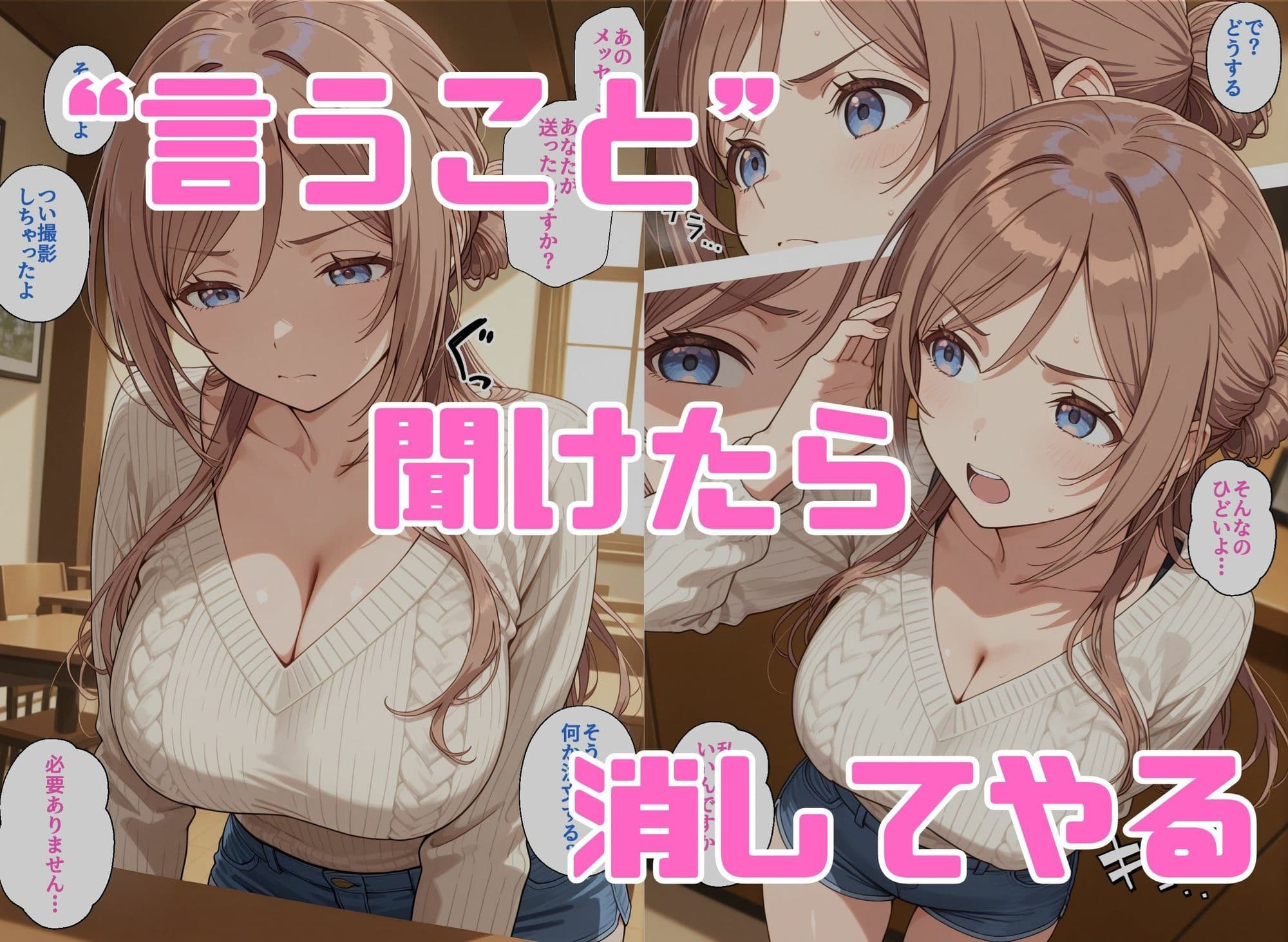 寝取られ女子 弱みをネタに支配された 姫〇莉波 サンプル 2
