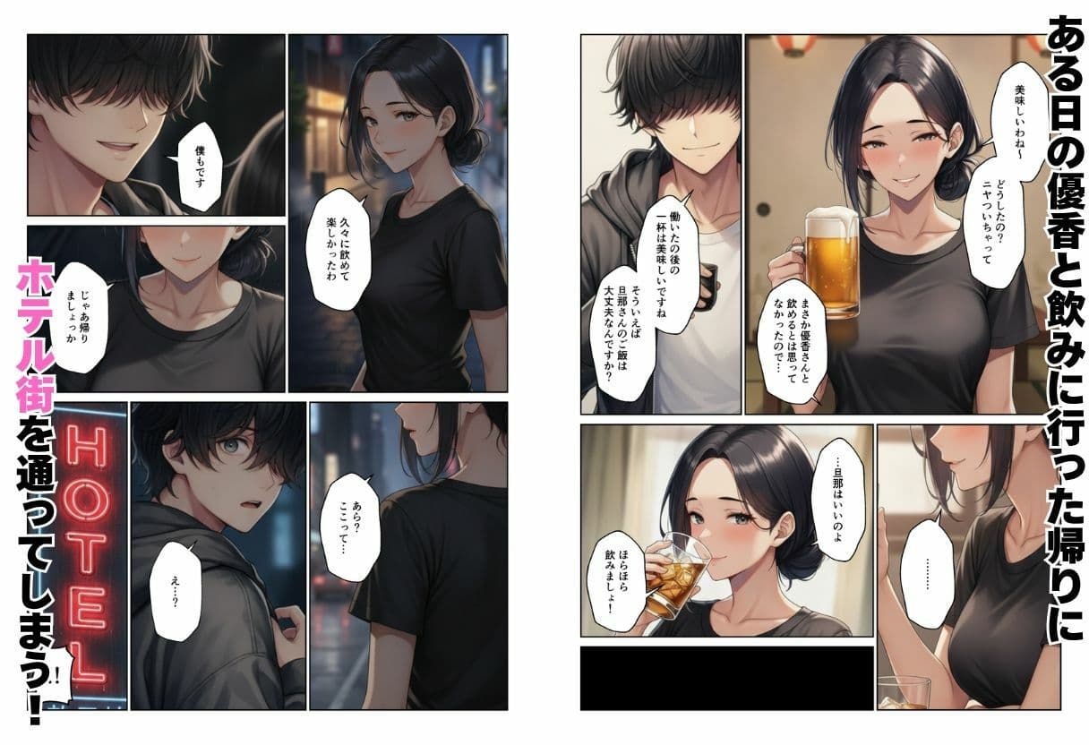 バイト先で人妻やギャルとハーレムエッチ!!気づいたら巨根で全員セフレ化!? サンプル 5