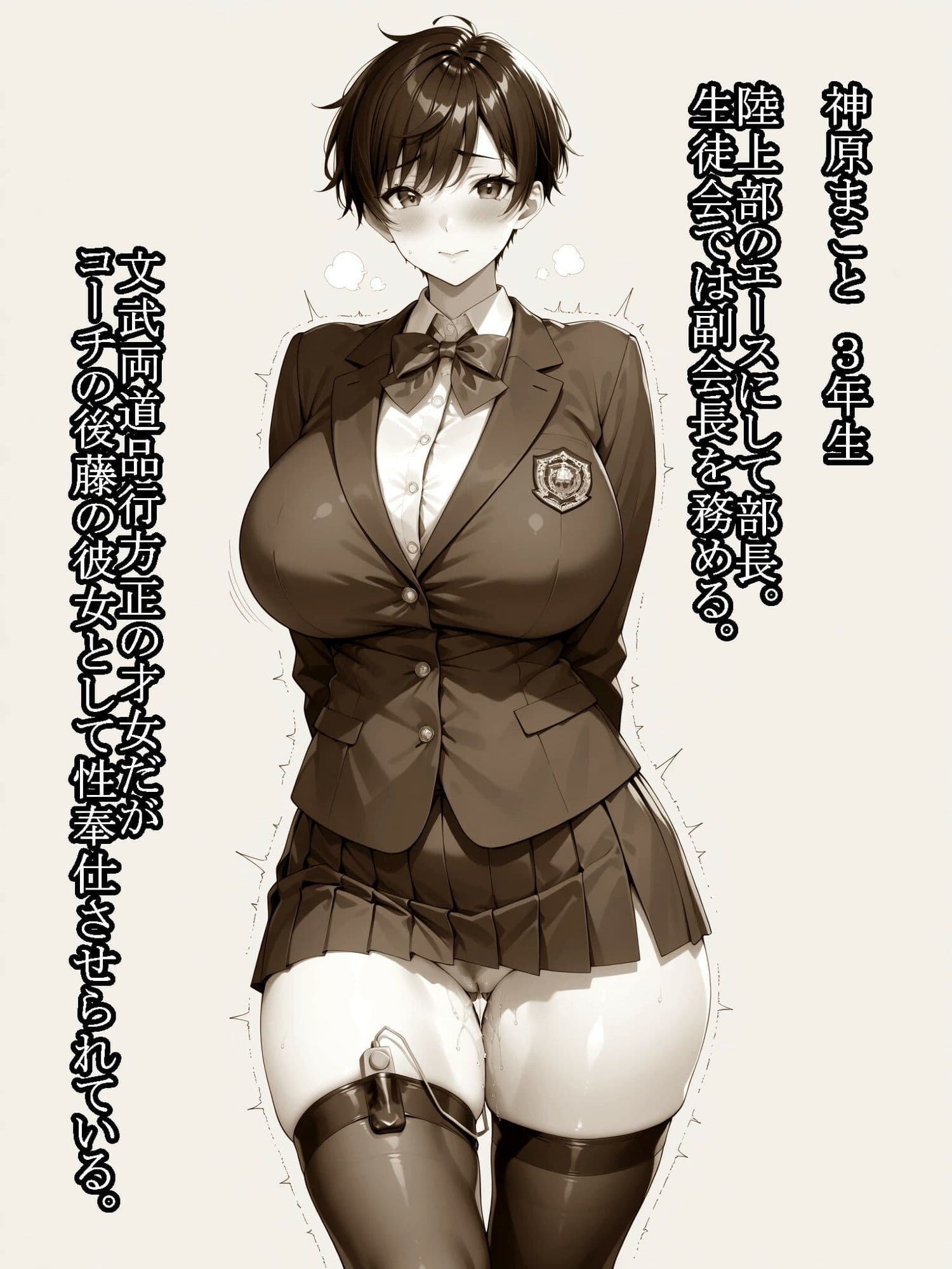 ボーイッシュな彼女を肉便器に堕とすまで 2 サンプル 1