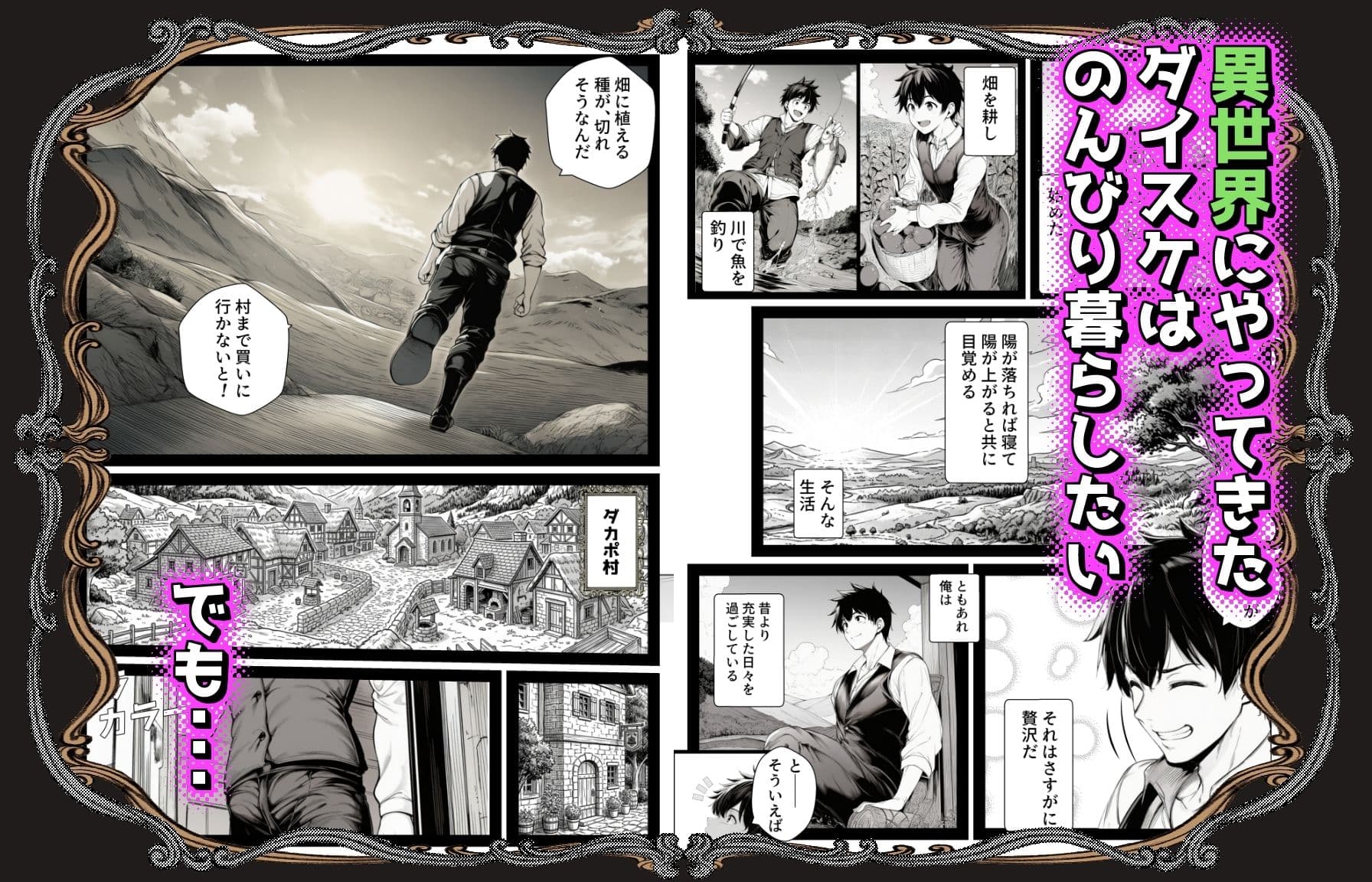 異世界のんびり性活  異世界で送る、まったり＆ドキドキな毎日。 サンプル 2