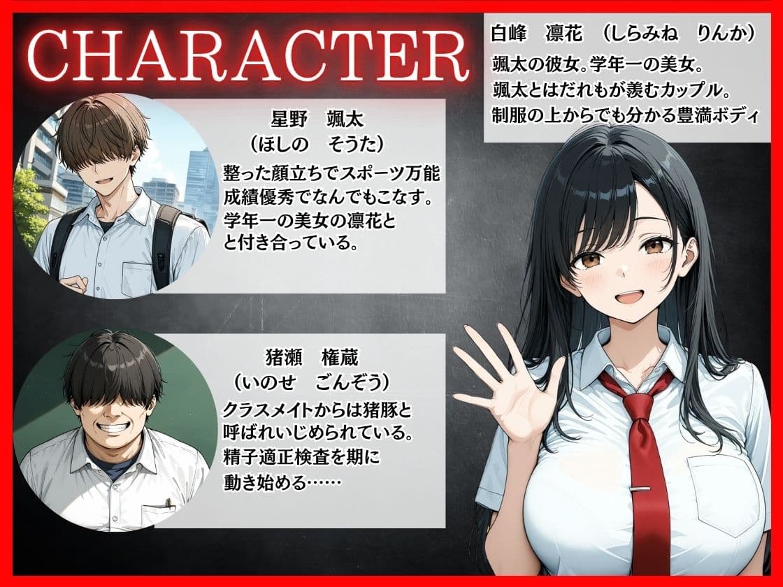 誰もが羨む清楚彼女が崩壊SSSレア精子にイキ狂い寝取られた話 サンプル 1