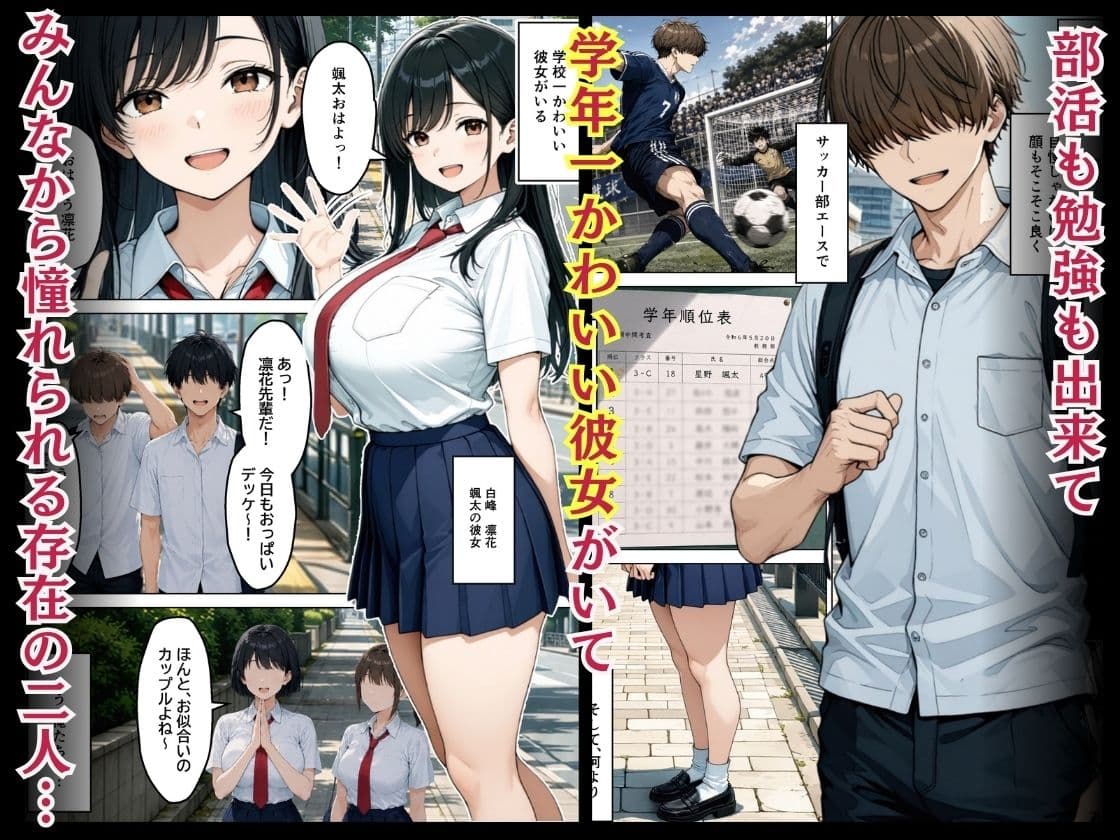 誰もが羨む清楚彼女が崩壊SSSレア精子にイキ狂い寝取られた話 サンプル 2