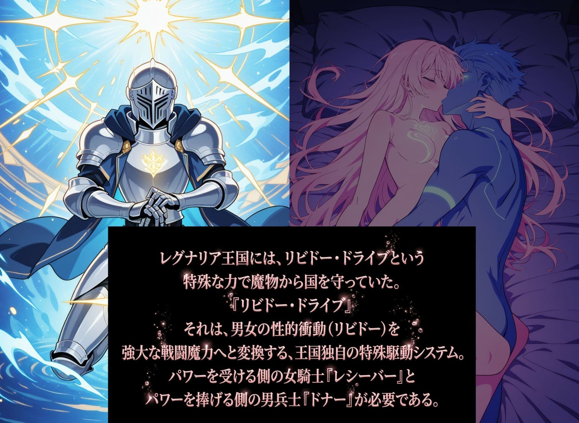 女騎士団長 どすけべ性交録 Vol.1:気高き王女のお漏らしメス堕ちせっくしゅ(はーと) サンプル 1