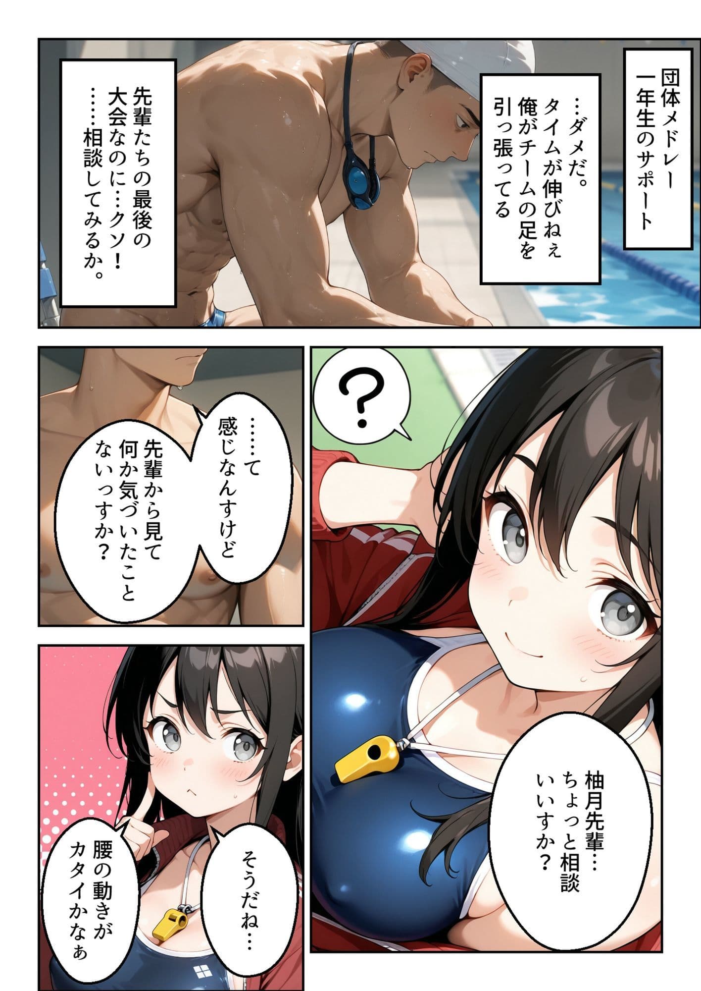 水泳部マネージャーのイキすぎた熱血サポート サンプル 6