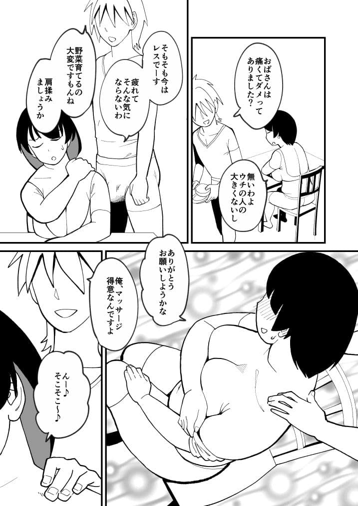 30ページ後に挿入される欲求不満ぽっちゃりおばさん サンプル 3
