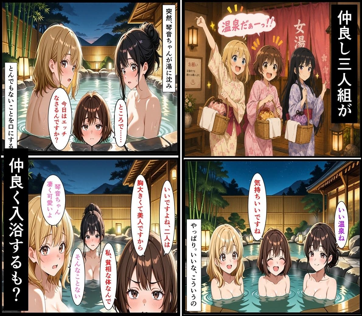 無防備すぎる同級生に、理性が追いつかなかった話 第14話「秋色の温泉旅行」 サンプル 2